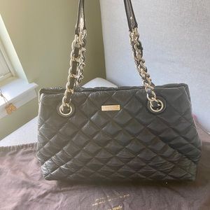 Kate Spade Black Gold Coast Maryanne Tote Bag